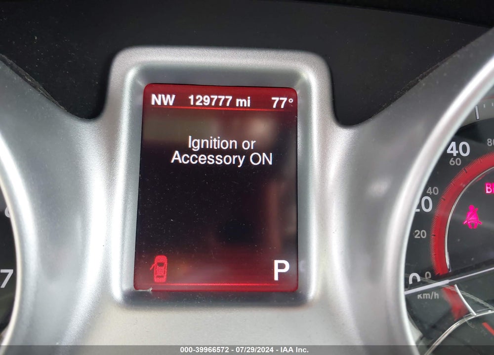 2013 DODGE JOURNEY SXT VIN: 3C4PDDBG4DT711052