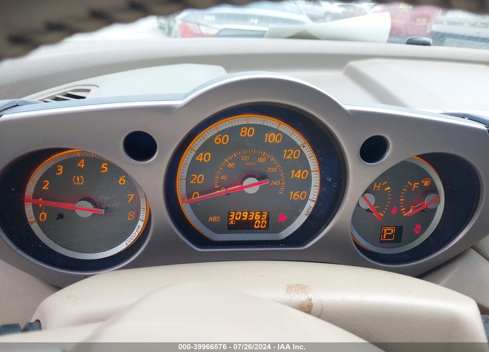 2007 NISSAN MURANO SL VIN: JN8AZ08T87W523562