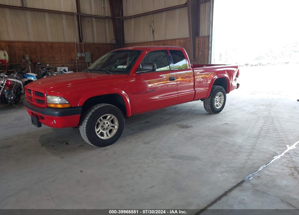 2001 DODGE DAKOTA SLT/SPORT VIN: 1B7GG22NX1S269188