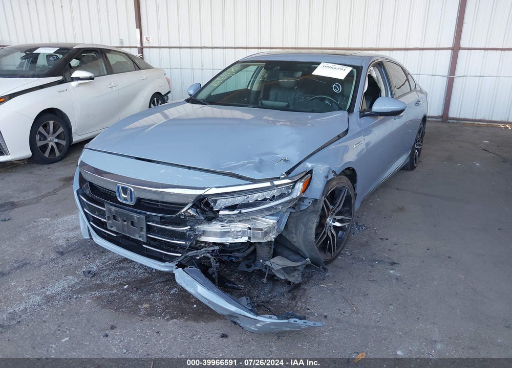 2021 HONDA ACCORD HYBRID TOURING VIN: 1HGCV3F92MA000931