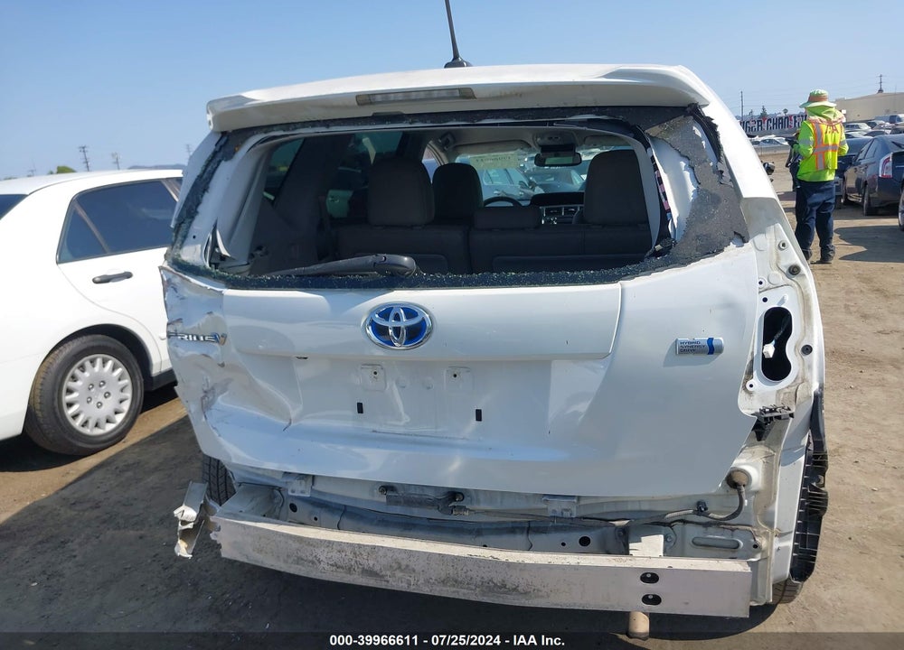 2012 TOYOTA PRIUS V FIVE VIN: JTDZN3EU7C3149997
