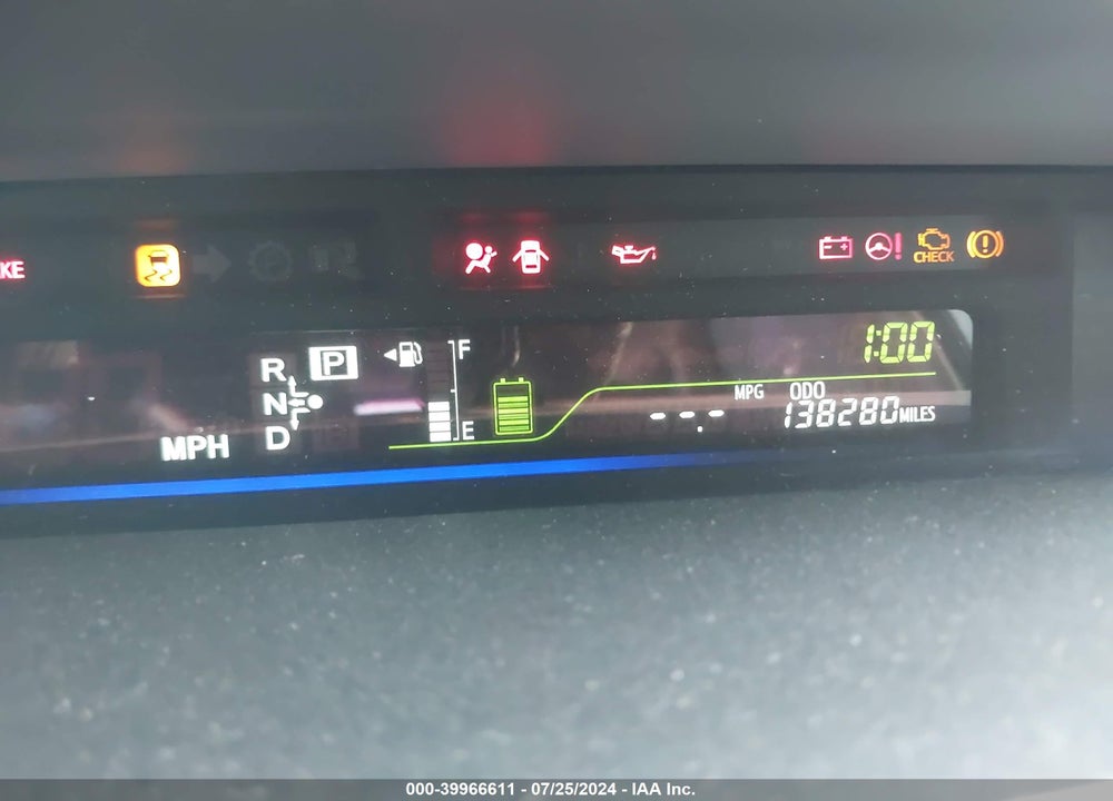 2012 TOYOTA PRIUS V FIVE VIN: JTDZN3EU7C3149997