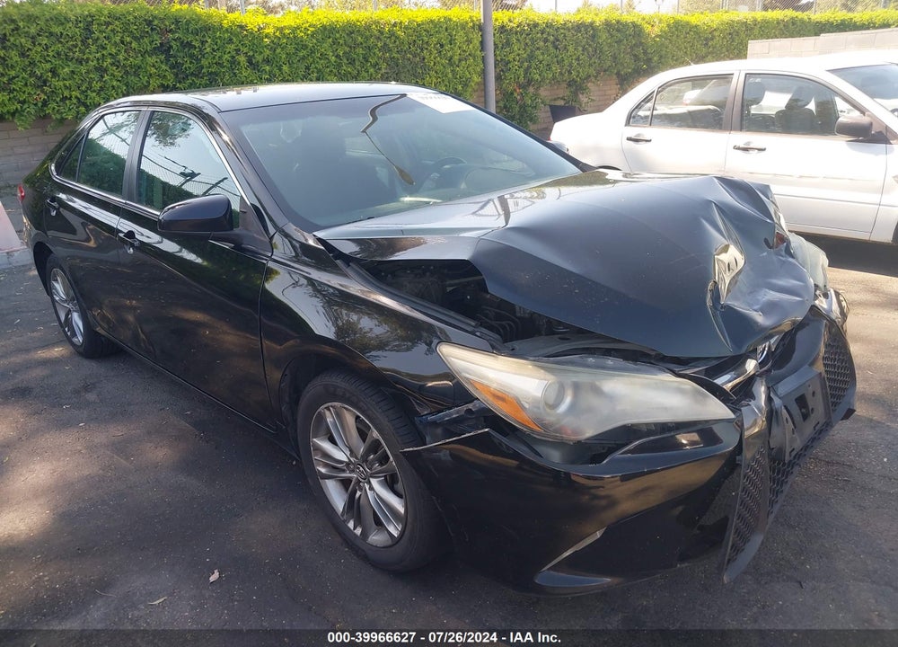 2015 TOYOTA CAMRY SE VIN: 4T1BF1FK5FU089308