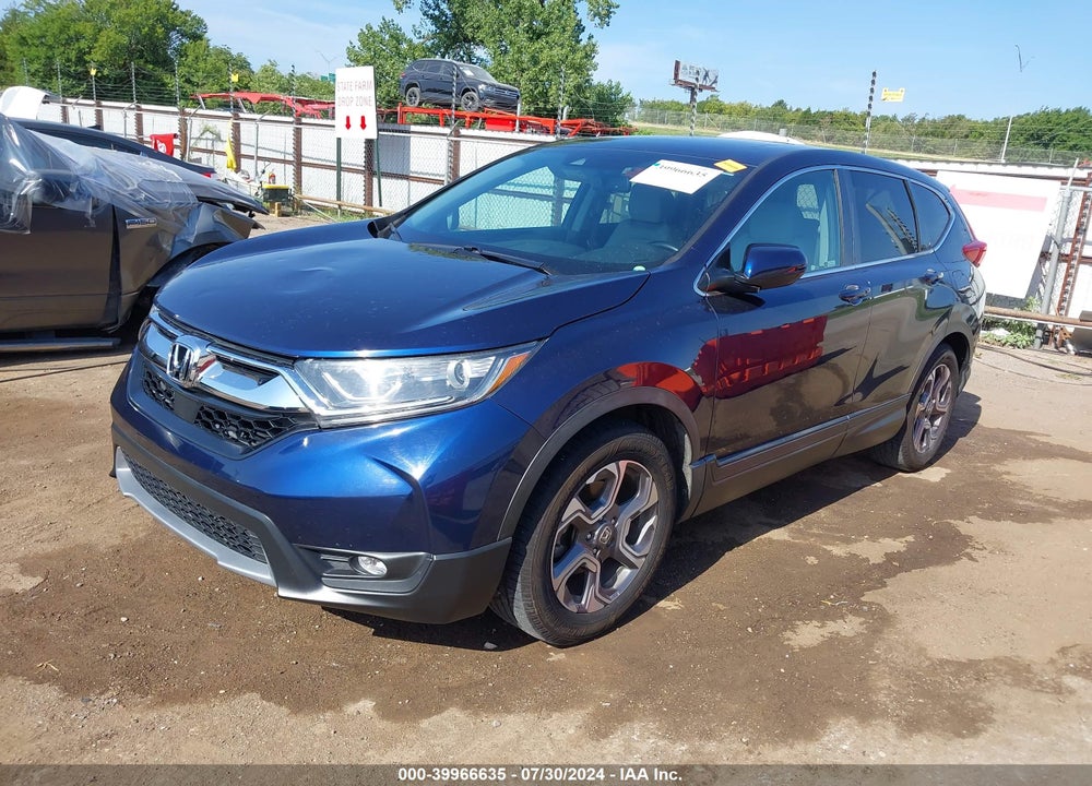 2018 HONDA CR-V EX-L/EX-L NAVI VIN: 7FARW1H84JE029577