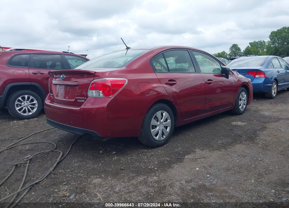2016 SUBARU IMPREZA 2.0I VIN: JF1GJAA66GH019948
