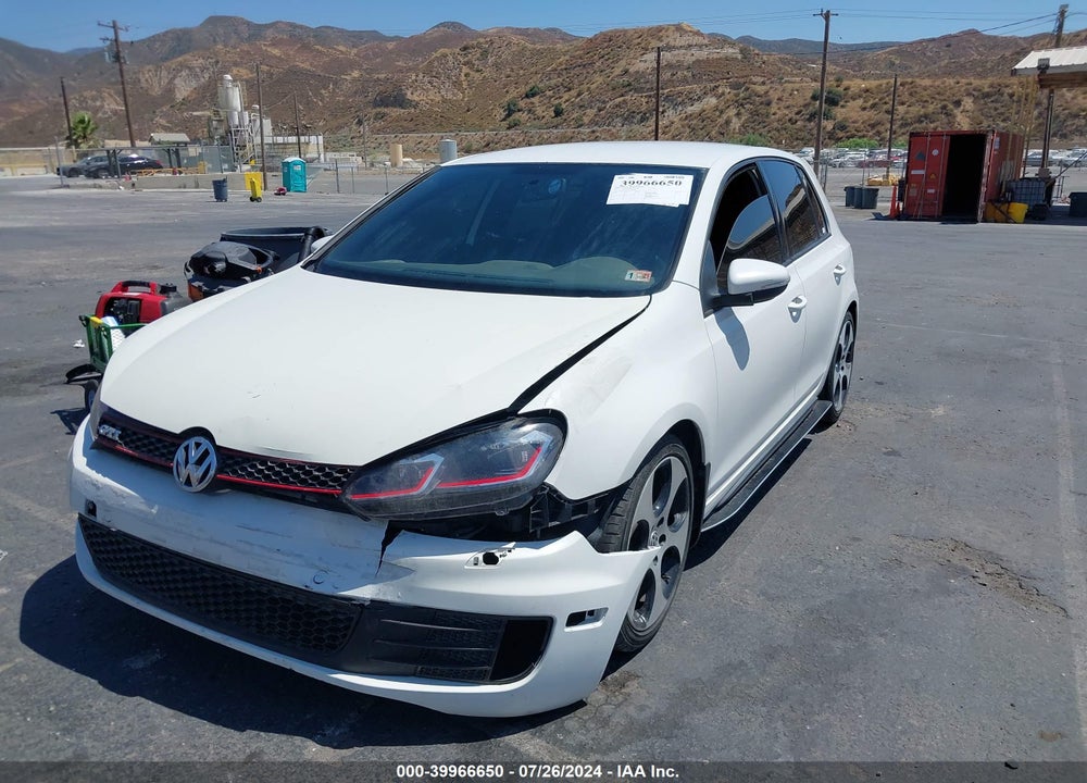 2012 VOLKSWAGEN GTI VIN: WVWHV7AJXCW002604