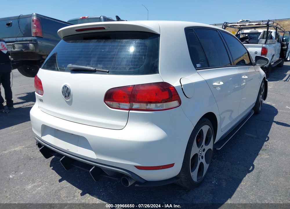 2012 VOLKSWAGEN GTI VIN: WVWHV7AJXCW002604
