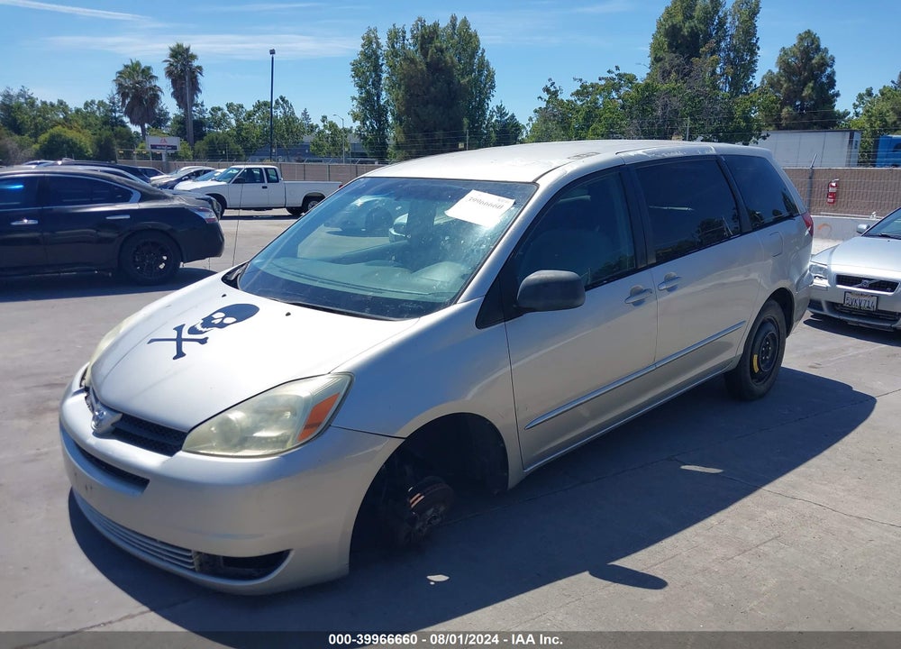 2004 TOYOTA SIENNA LE VIN: 5TDZA23C54S120417