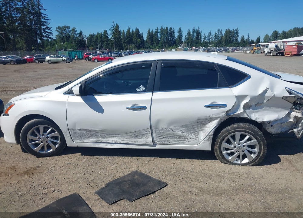 2013 NISSAN SENTRA SV VIN: 3N1AB7APXDL672534