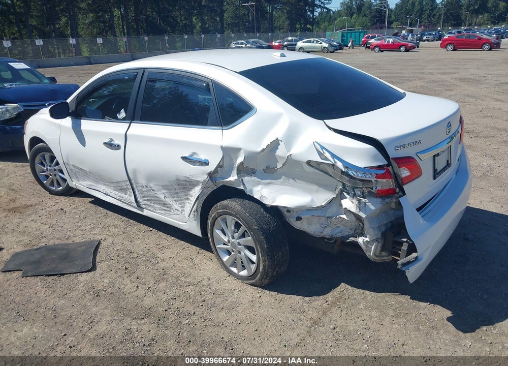 2013 NISSAN SENTRA SV VIN: 3N1AB7APXDL672534