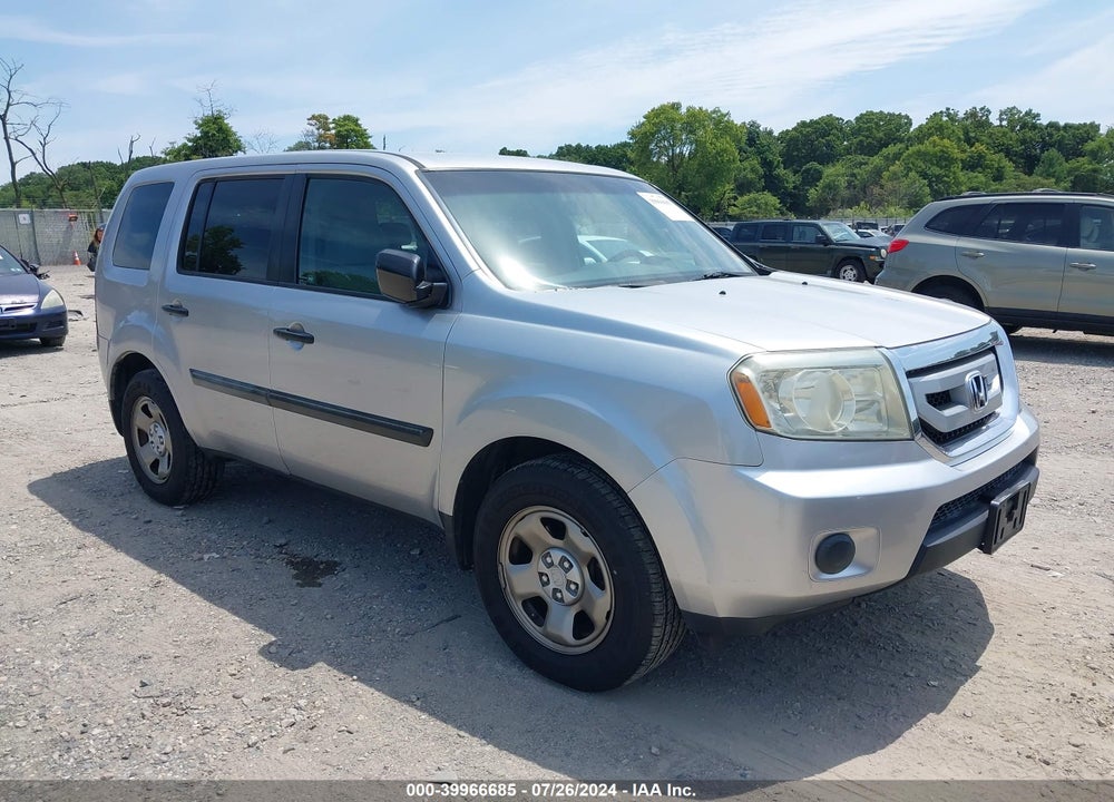2010 HONDA PILOT LX VIN: 5FNYF4H27AB003687