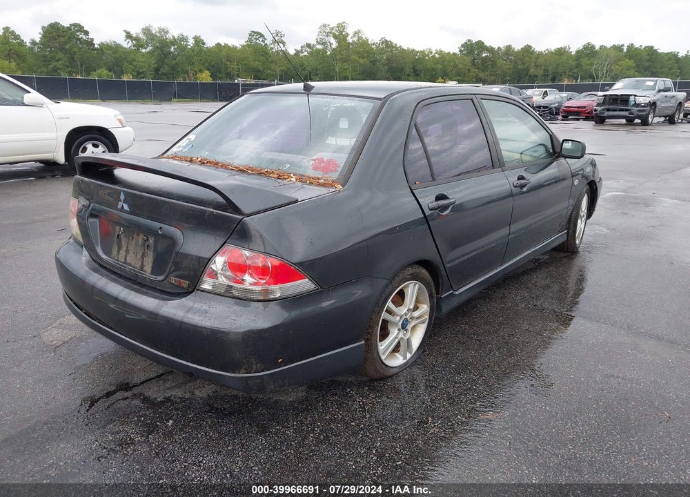 2004 MITSUBISHI LANCER RALLIART VIN: JA3AJ66F34U034673