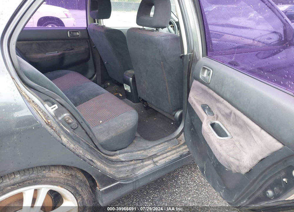 2004 MITSUBISHI LANCER RALLIART VIN: JA3AJ66F34U034673