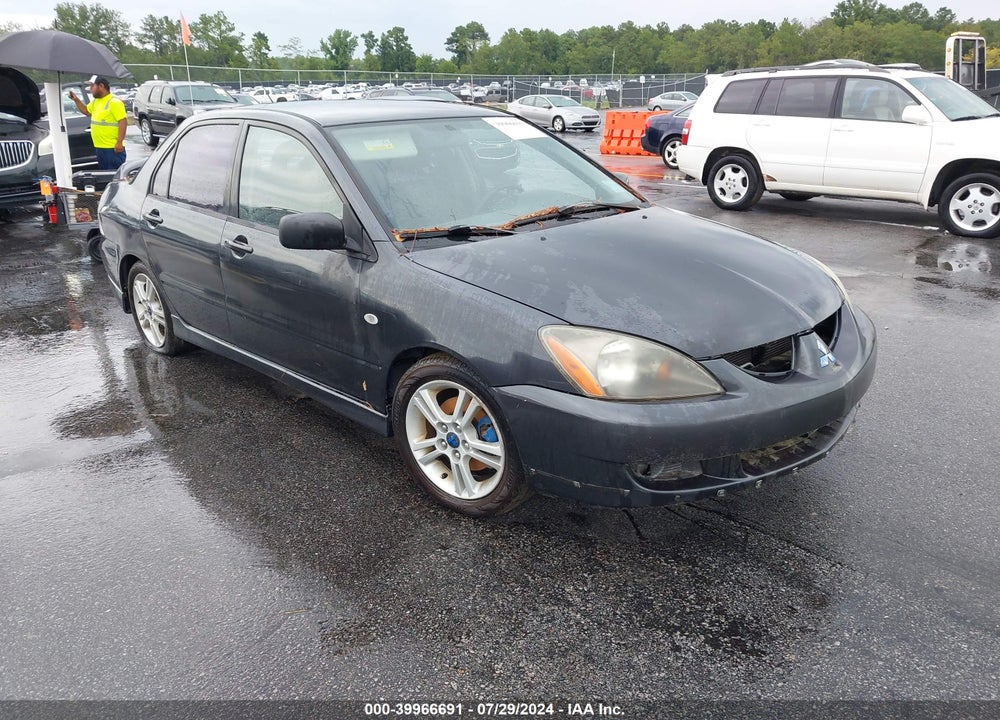 2004 MITSUBISHI LANCER RALLIART VIN: JA3AJ66F34U034673