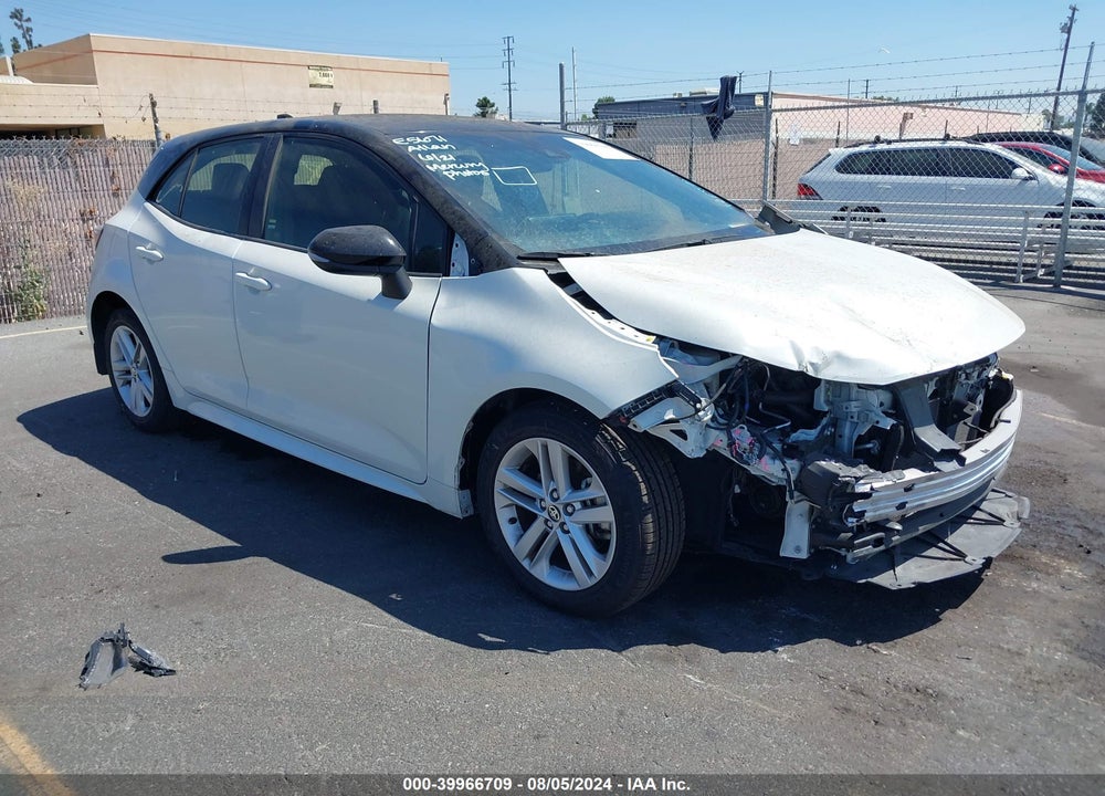 2020 TOYOTA COROLLA SE VIN: JTND4RBE2L3099809