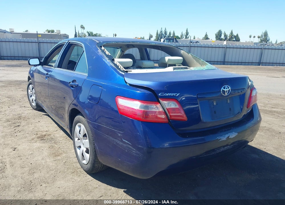2007 TOYOTA CAMRY LE VIN: 4T1BE46K87U046572