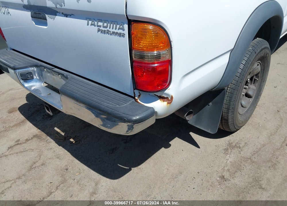 2002 TOYOTA TACOMA PRERUNNER VIN: 5TEGM92N02Z073632