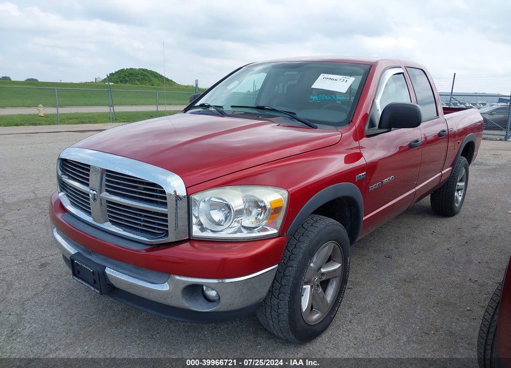 2007 DODGE RAM 1500 SLT/TRX4 OFF ROAD/SPORT VIN: 1D7HU18237S240828