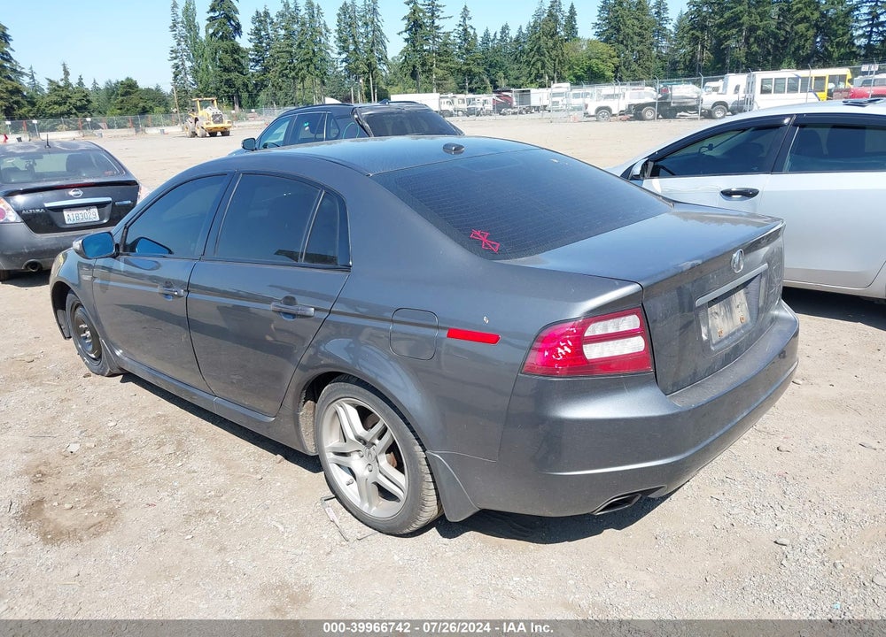 2008 ACURA TL 3.2 VIN: 19UUA66278A054137