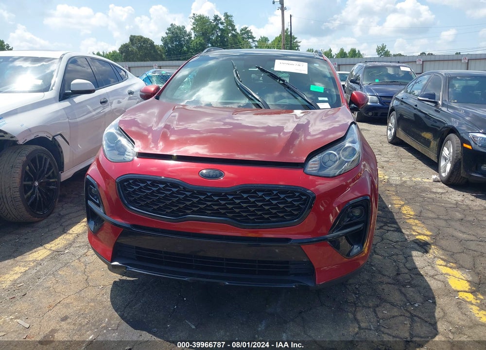 2022 KIA SPORTAGE NIGHTFALL EDITION VIN: KNDP63AC8N7961516