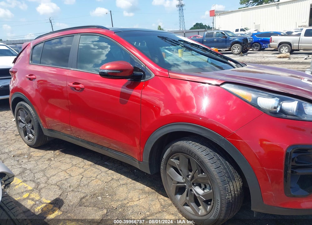 2022 KIA SPORTAGE NIGHTFALL EDITION VIN: KNDP63AC8N7961516