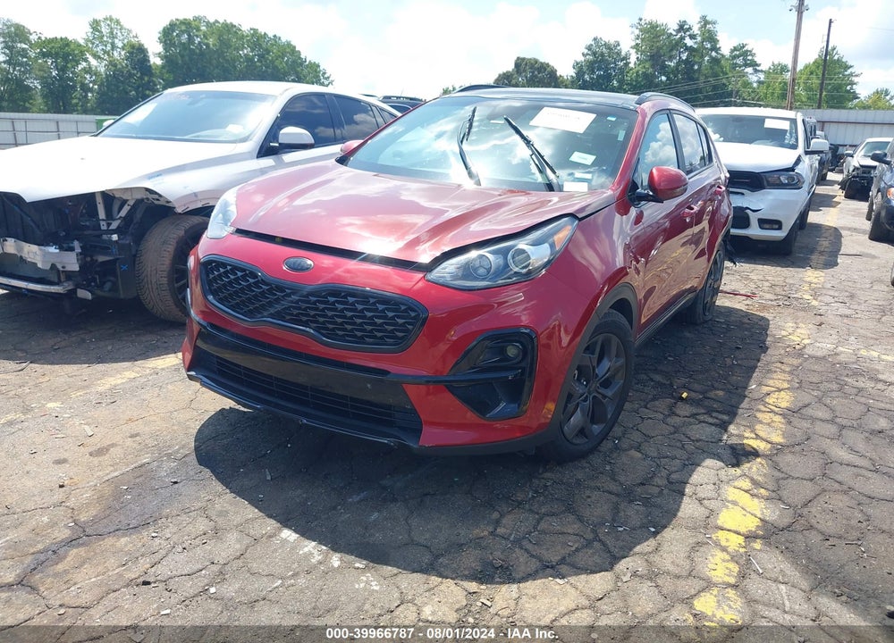 2022 KIA SPORTAGE NIGHTFALL EDITION VIN: KNDP63AC8N7961516