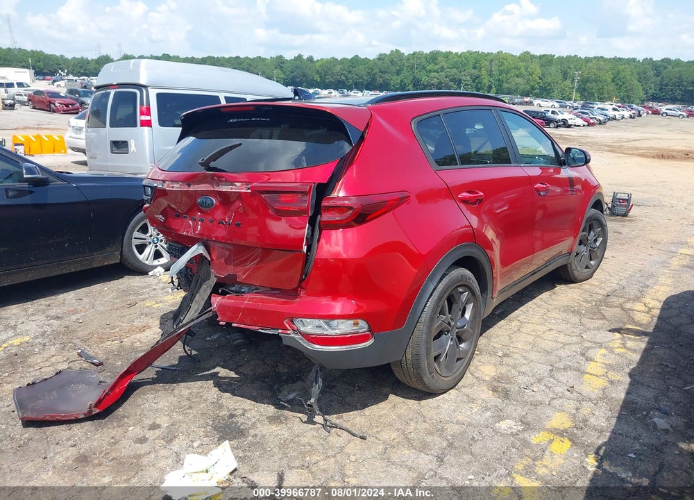 2022 KIA SPORTAGE NIGHTFALL EDITION VIN: KNDP63AC8N7961516