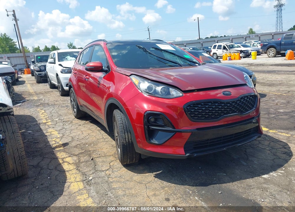 2022 KIA SPORTAGE NIGHTFALL EDITION VIN: KNDP63AC8N7961516