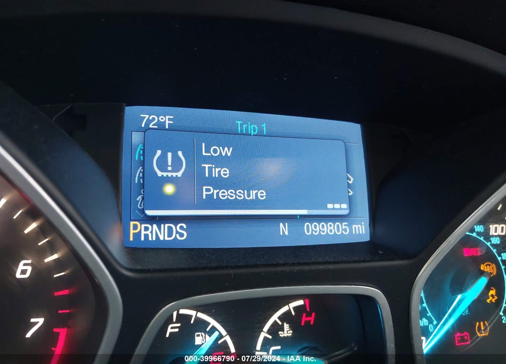2014 FORD ESCAPE S VIN: 1FMCU0F78EUC15899