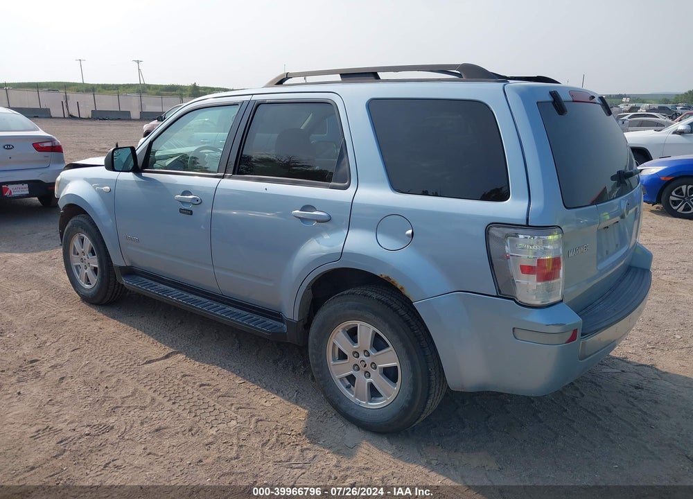 2008 MERCURY MARINER V6 VIN: 4M2CU91168KJ15225