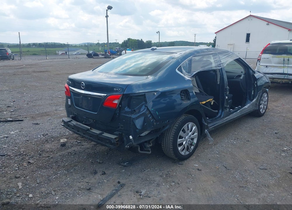 2017 NISSAN SENTRA SV VIN: 3N1AB7AP5HY239194