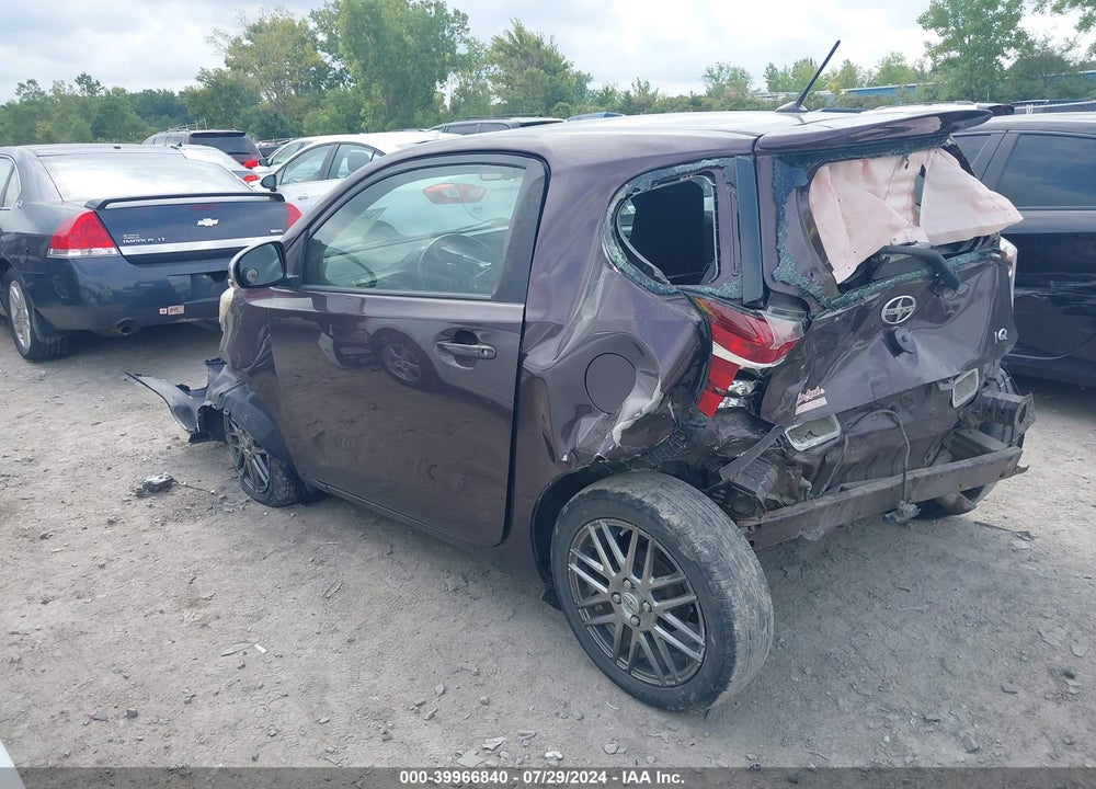 2012 SCION IQ VIN: JTNJJXB08CJ011748