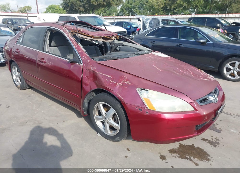 2004 HONDA ACCORD 2.4 EX VIN: 1HGCM56614A033570