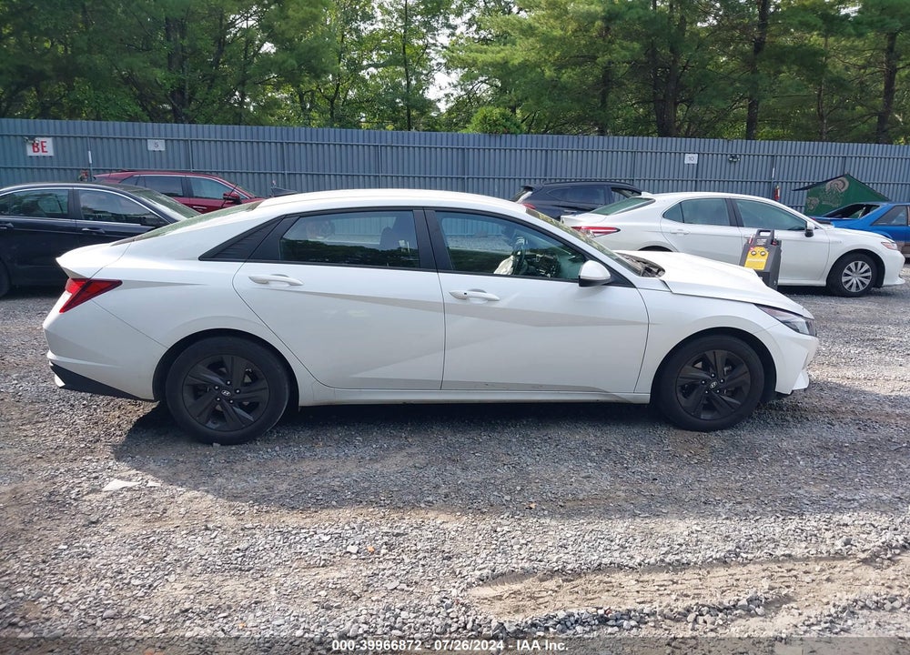2021 HYUNDAI ELANTRA SEL VIN: 5NPLS4AG4MH023106