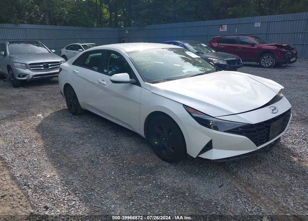 2021 HYUNDAI ELANTRA SEL VIN: 5NPLS4AG4MH023106
