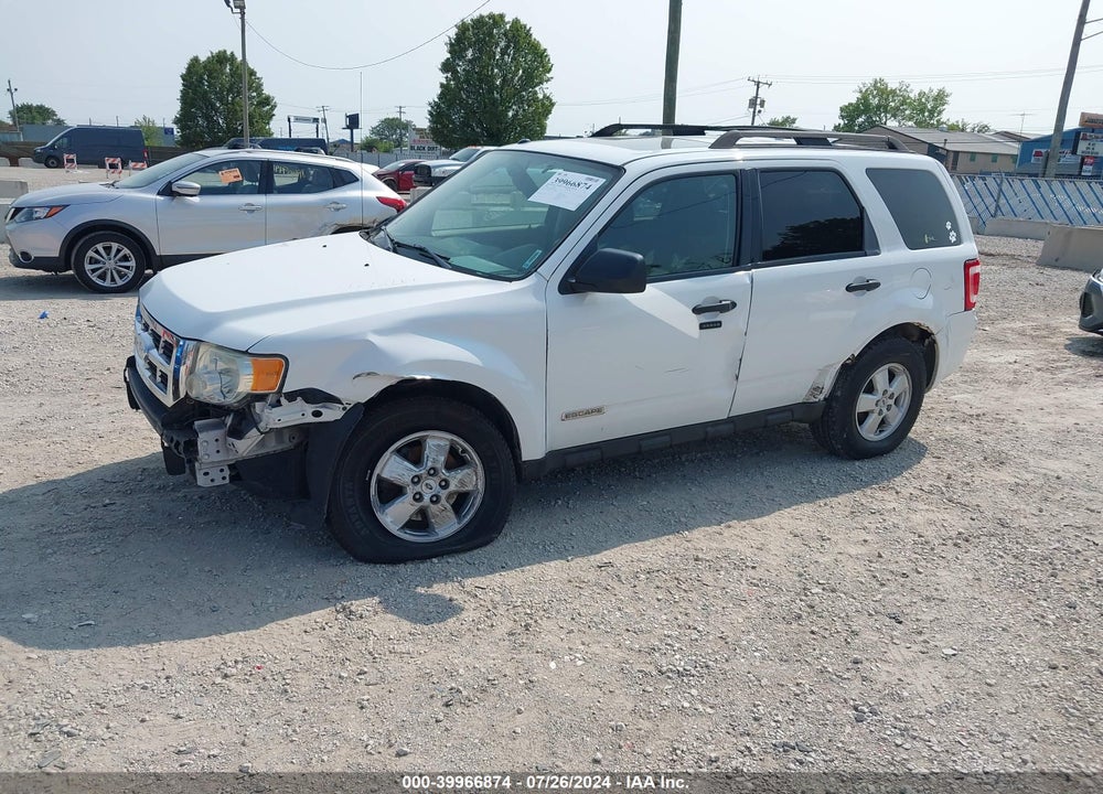2008 FORD ESCAPE XLT VIN: 1FMCU03Z78KE64751