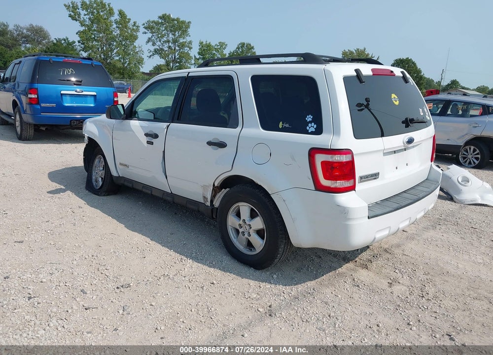 2008 FORD ESCAPE XLT VIN: 1FMCU03Z78KE64751