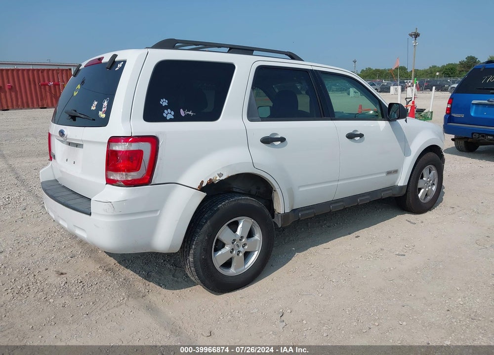 2008 FORD ESCAPE XLT VIN: 1FMCU03Z78KE64751
