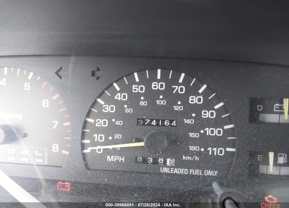 1995 TOYOTA T100 XTRACAB SR5 VIN: JT4VD12FXS0002939