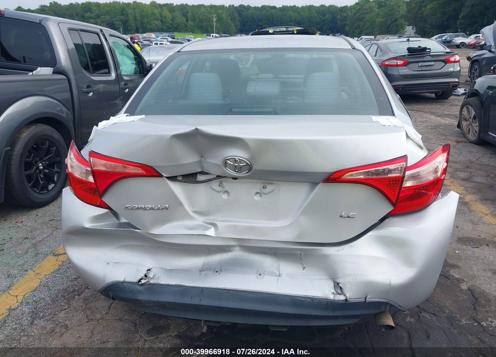 2017 TOYOTA COROLLA LE VIN: 2T1BURHE2HC788735