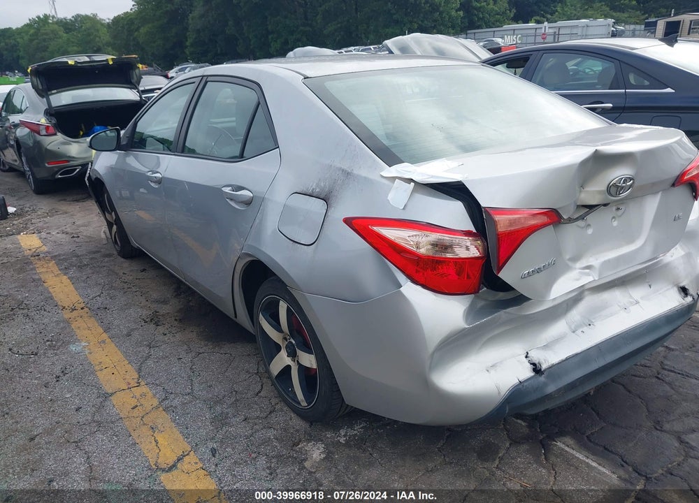 2017 TOYOTA COROLLA LE VIN: 2T1BURHE2HC788735