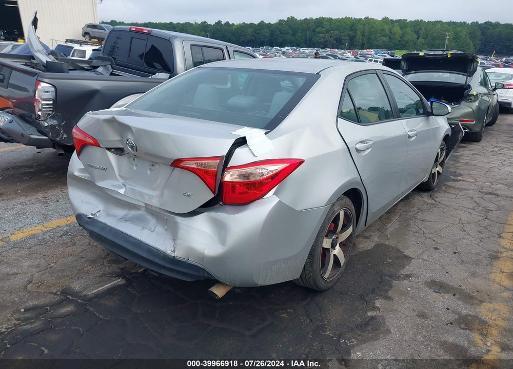 2017 TOYOTA COROLLA LE VIN: 2T1BURHE2HC788735