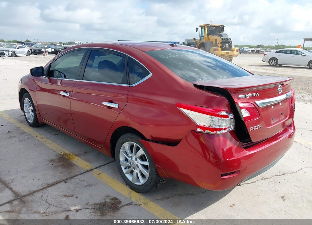 2015 NISSAN SENTRA SV VIN: 3N1AB7AP5FY376486