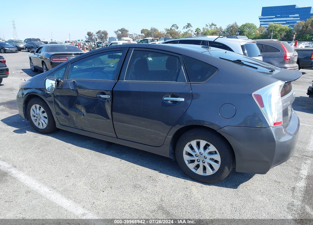 2013 TOYOTA PRIUS PLUG-IN VIN: JTDKN3DP5D3040534