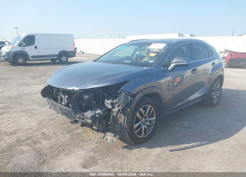 2016 LEXUS NX 200T VIN: JTJBARBZ6G2081877