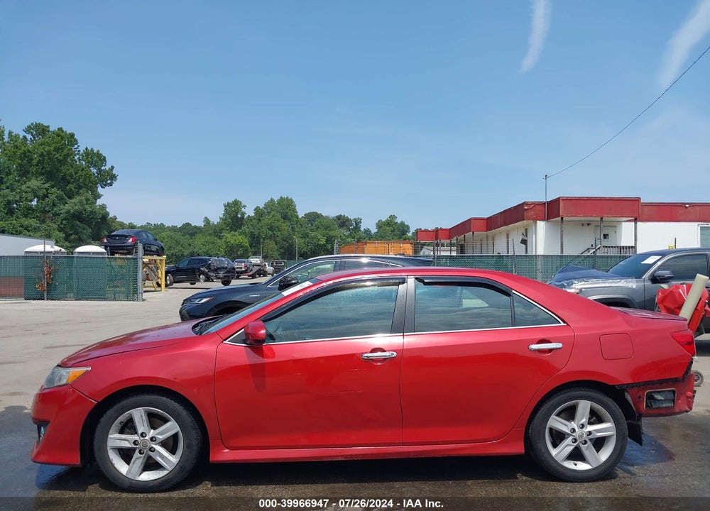 2012 TOYOTA CAMRY SE VIN: 4T1BF1FK8CU607326