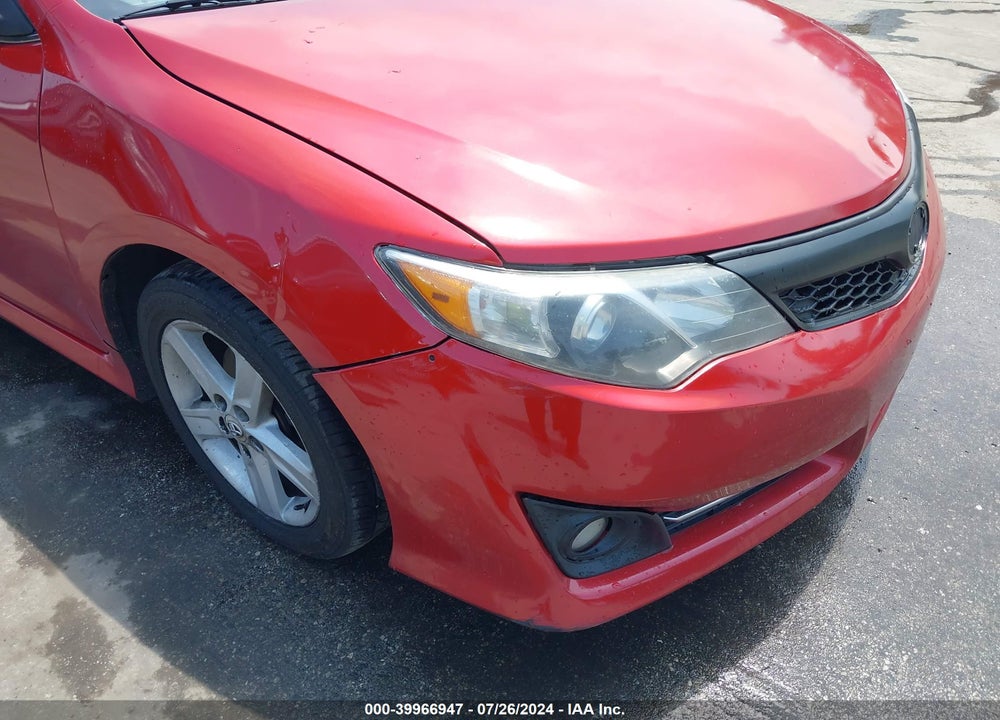 2012 TOYOTA CAMRY SE VIN: 4T1BF1FK8CU607326
