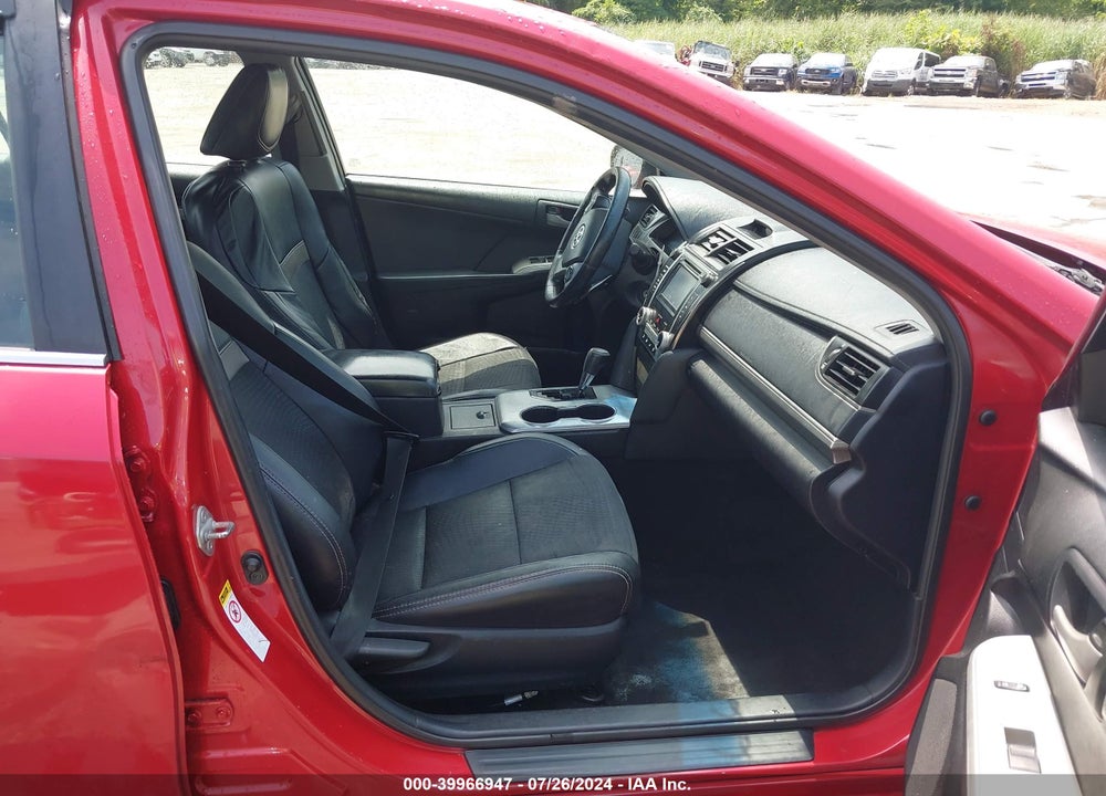 2012 TOYOTA CAMRY SE VIN: 4T1BF1FK8CU607326