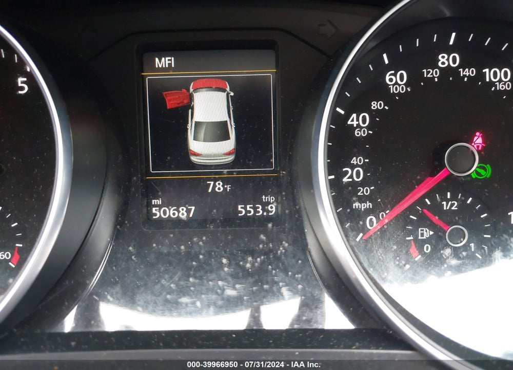 2018 VOLKSWAGEN PASSAT 2.0T SE VIN: 1VWBA7A30JC024920
