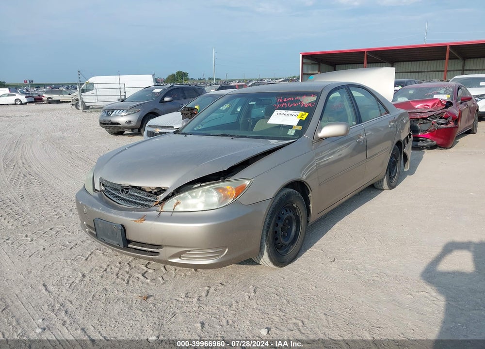 2004 TOYOTA CAMRY LE VIN: 4T1BE32K14U884258